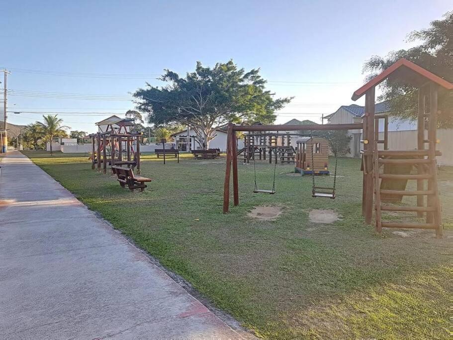 Casa Com Piscina, Churrasqueira E Ar Condicionado Em Condominio Cabo Frio Bagian luar foto