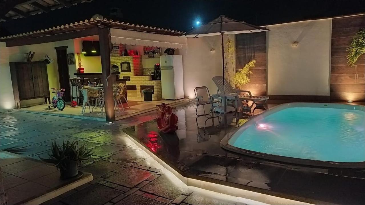 Casa Com Piscina, Churrasqueira E Ar Condicionado Em Condominio Cabo Frio Bagian luar foto