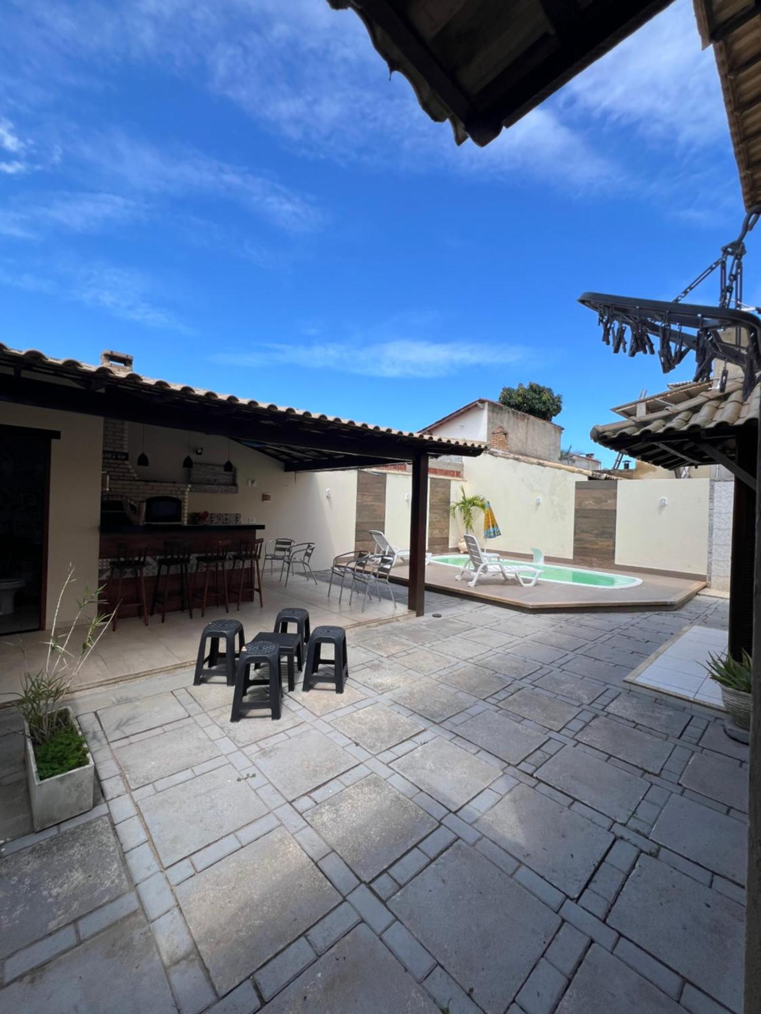 Casa Com Piscina, Churrasqueira E Ar Condicionado Em Condominio Cabo Frio Bagian luar foto